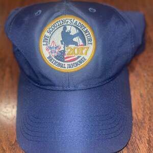 Boy Scouts of America 2017 National Jamboree Hat Live Scouting's Adventure Blue